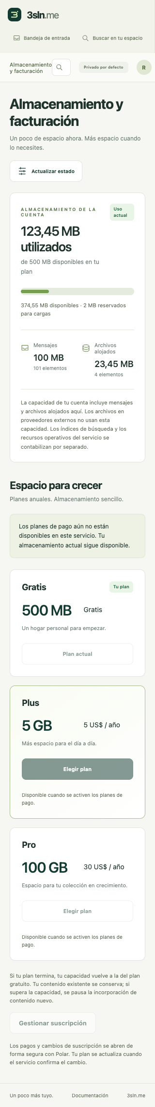 Storage on a narrow phone